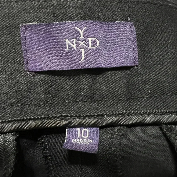 NYDJ Black Bootcut Trousers Size 10 - Picture 3 of 6